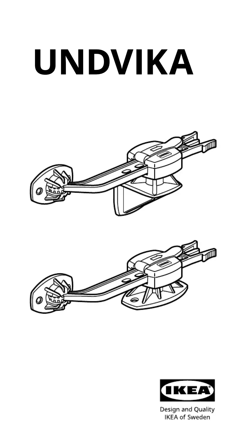 Image de la première page du manuel de l'appareil UNDVIKA 804.879.07