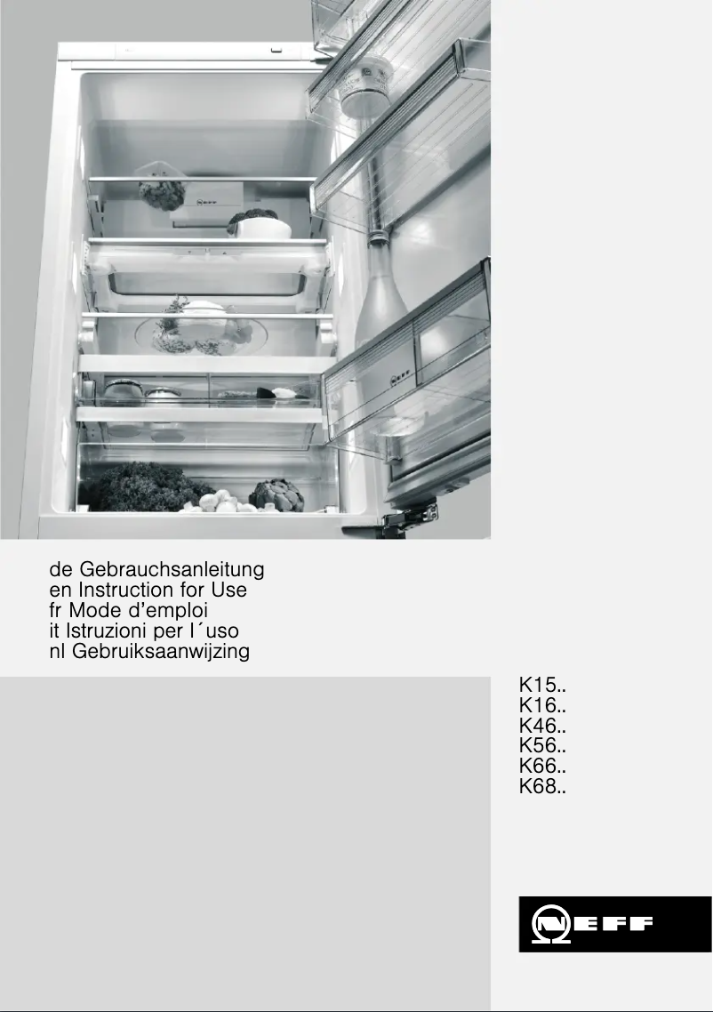 Página 1 del manual Manual de usuario Neff K6654