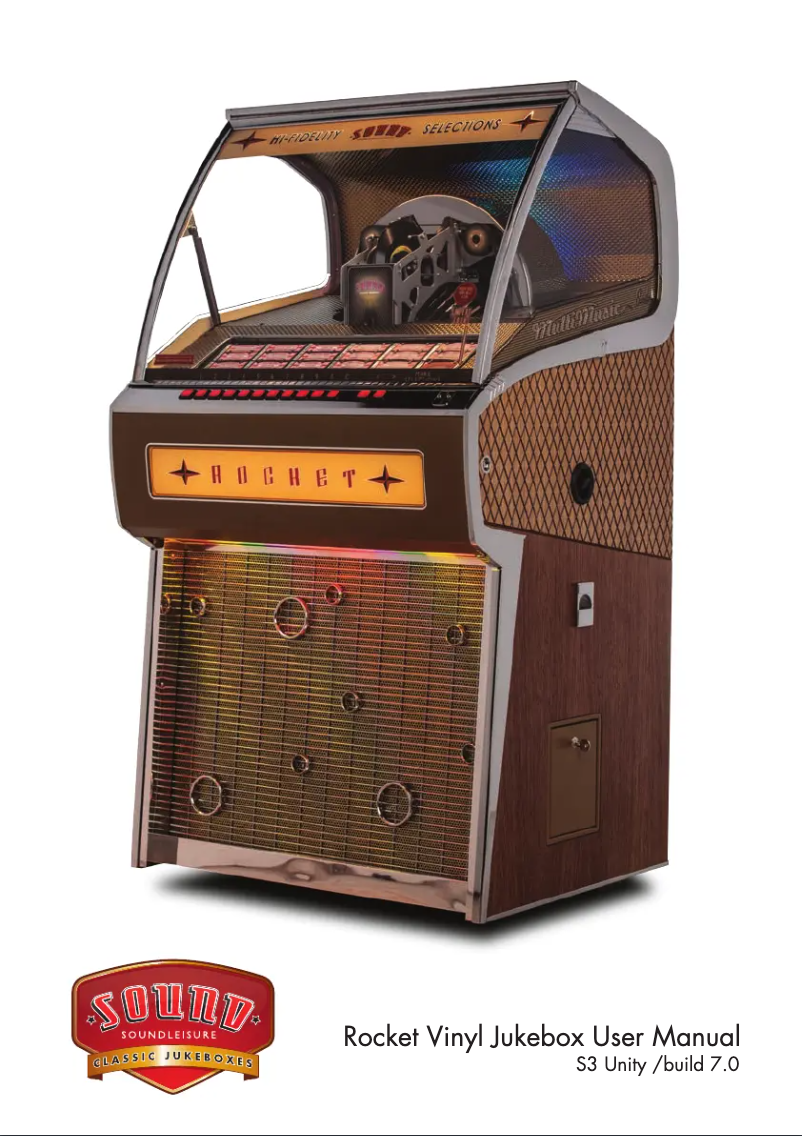 Page 1 de la notice Manuel utilisateur Crosley Vinyl Rocket CR1210A