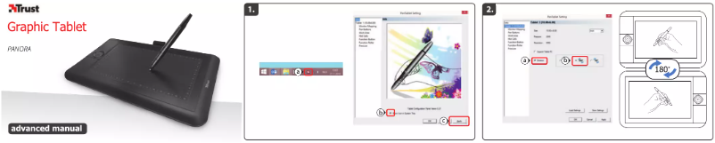 Page 1 de la notice Manuel utilisateur Trust Panora