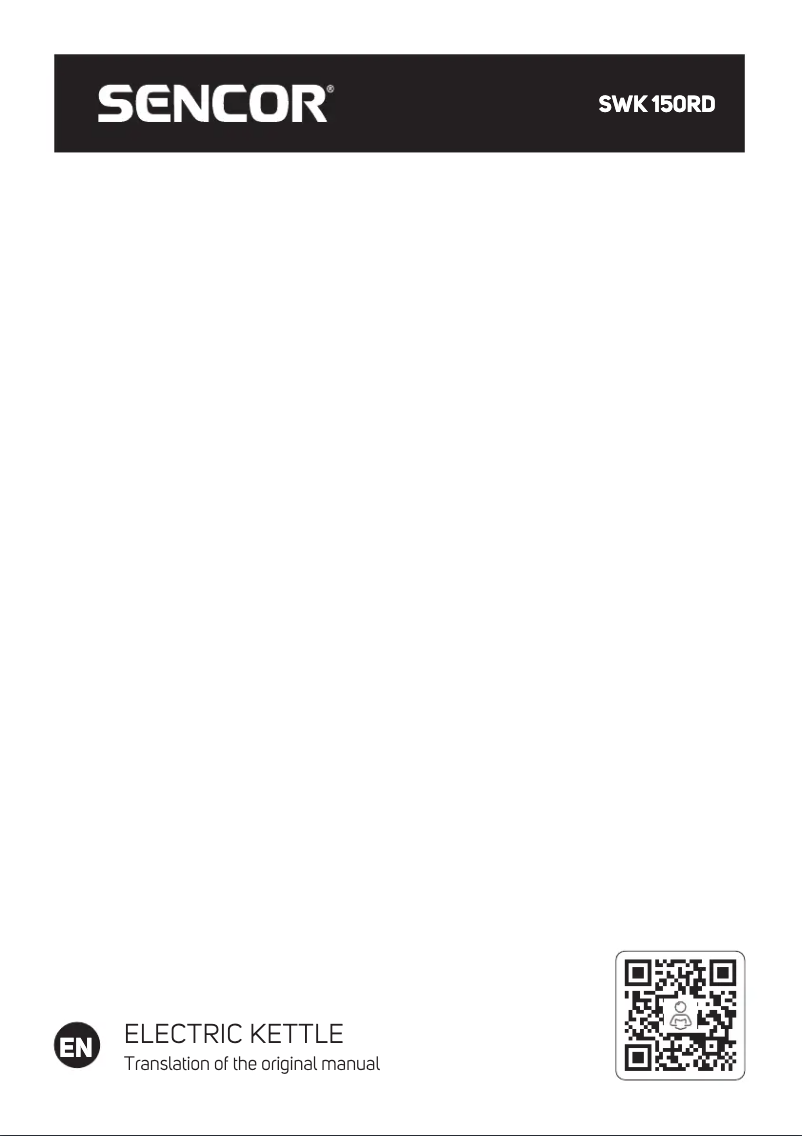 Page n°1 - Manuel utilisateur Sencor SWK 150RD