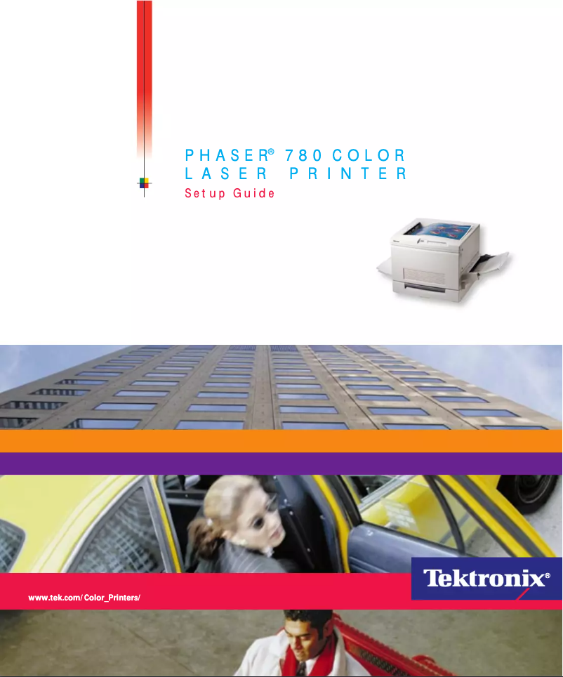 Page 1 de la notice Guide d'installation Xerox Phaser 780