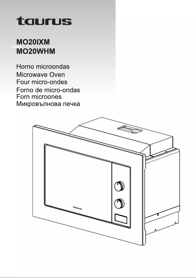 Image de la première page du manuel de l'appareil MO20IXM