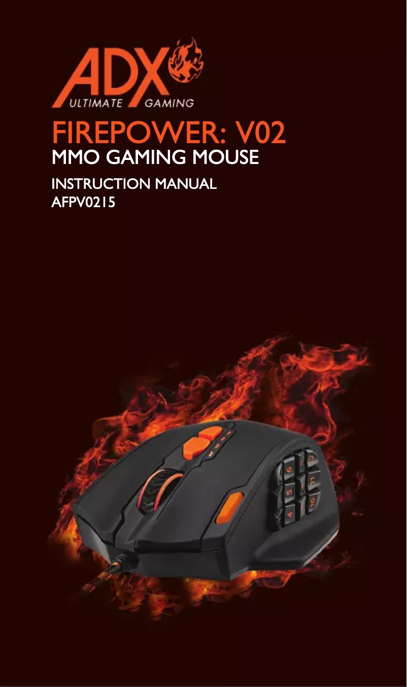 Page 1 de la notice Manuel utilisateur ADX AFPV0215