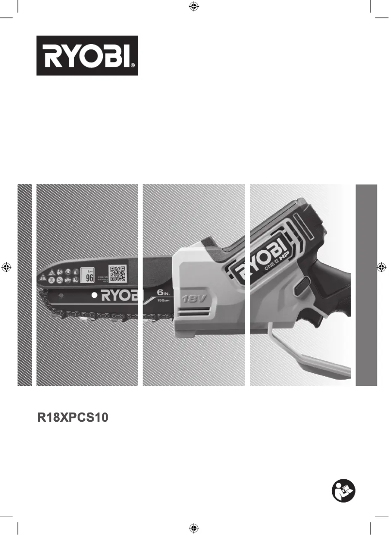 Page 1 de la notice Manuel utilisateur RYOBI One+ R18XPCS10