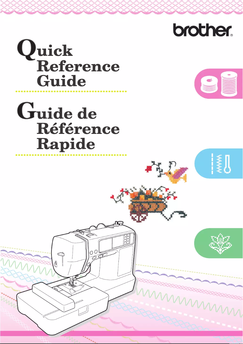 Page 1 de la notice Manuel utilisateur Brother HE-240