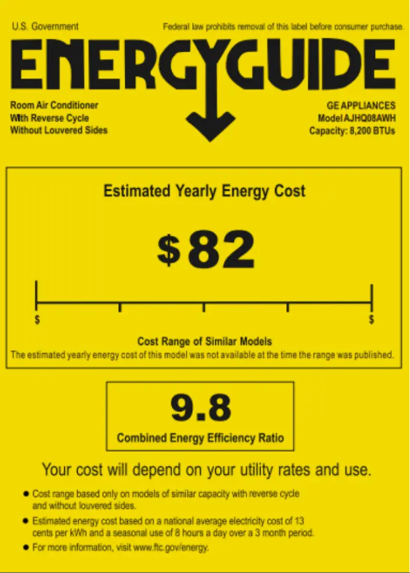 Image de la première page du manuel de l'appareil AJHQ08AWH