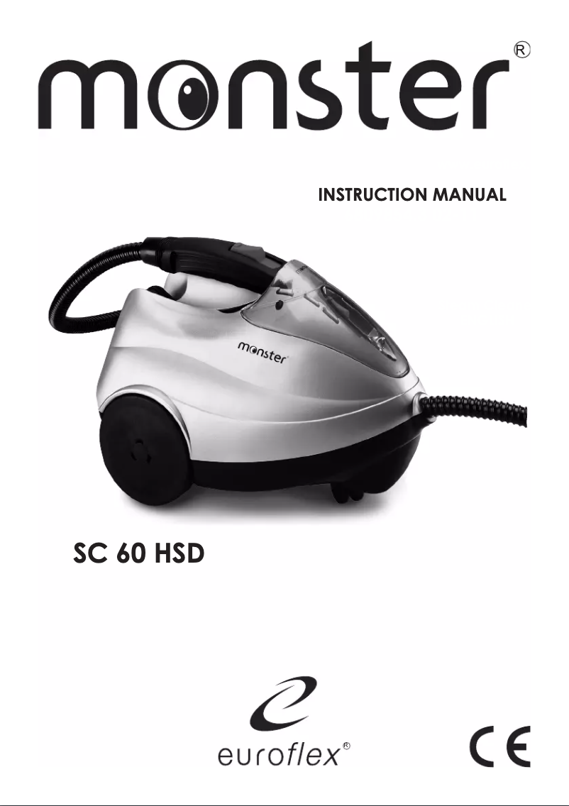 Page n°1 - Manuel utilisateur Euroflex Monster SC60
