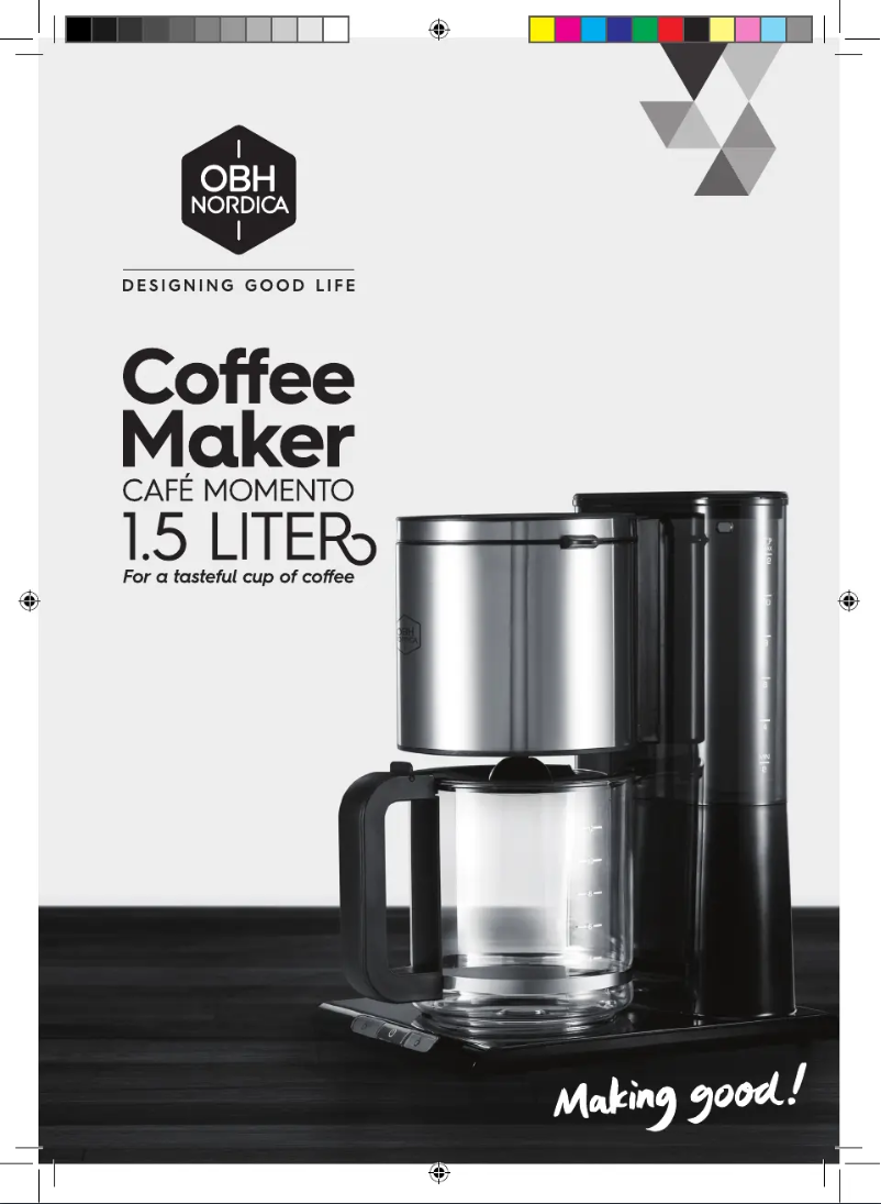 Página 1 del manual Manual de usuario OBH Nordica Cafe Momento 2314