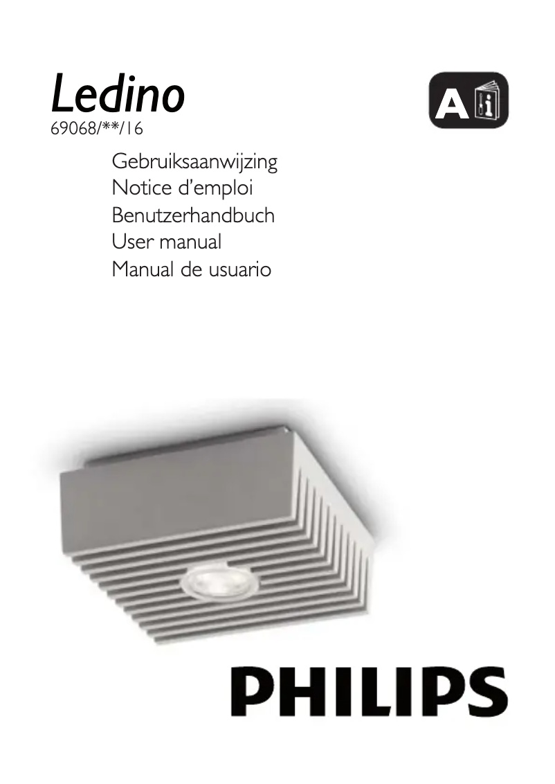 Page n°1 - Manuel utilisateur Philips Ledino 690688716