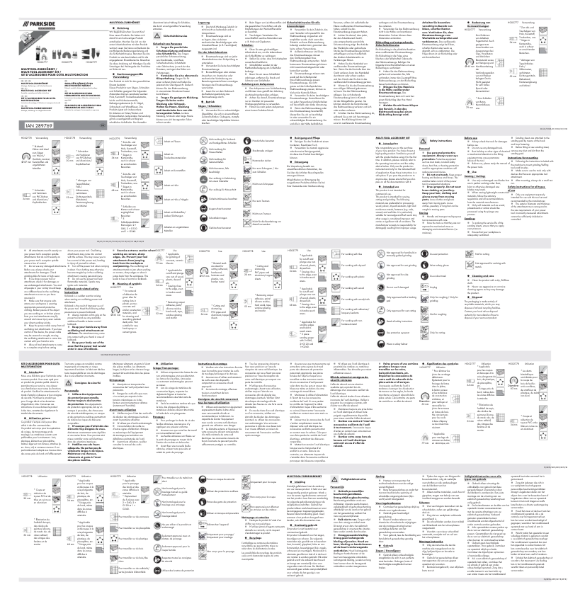 Image de la première page du manuel de l'appareil IAN 289769