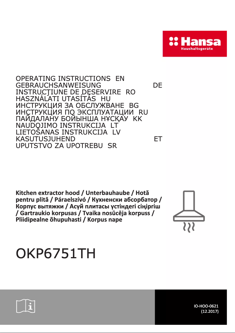 Image de la première page du manuel de l'appareil OKP6751TH