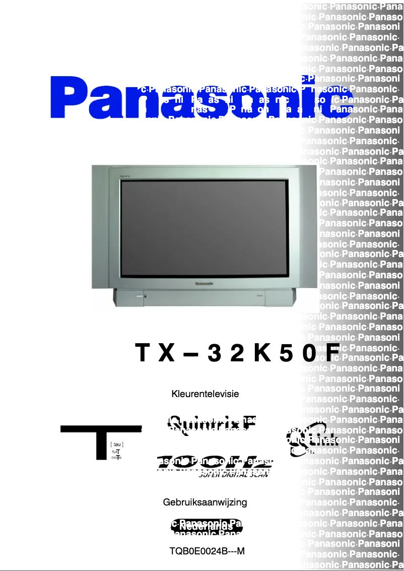 Imagen de la primera página del manual del dispositivo TX-32K50F