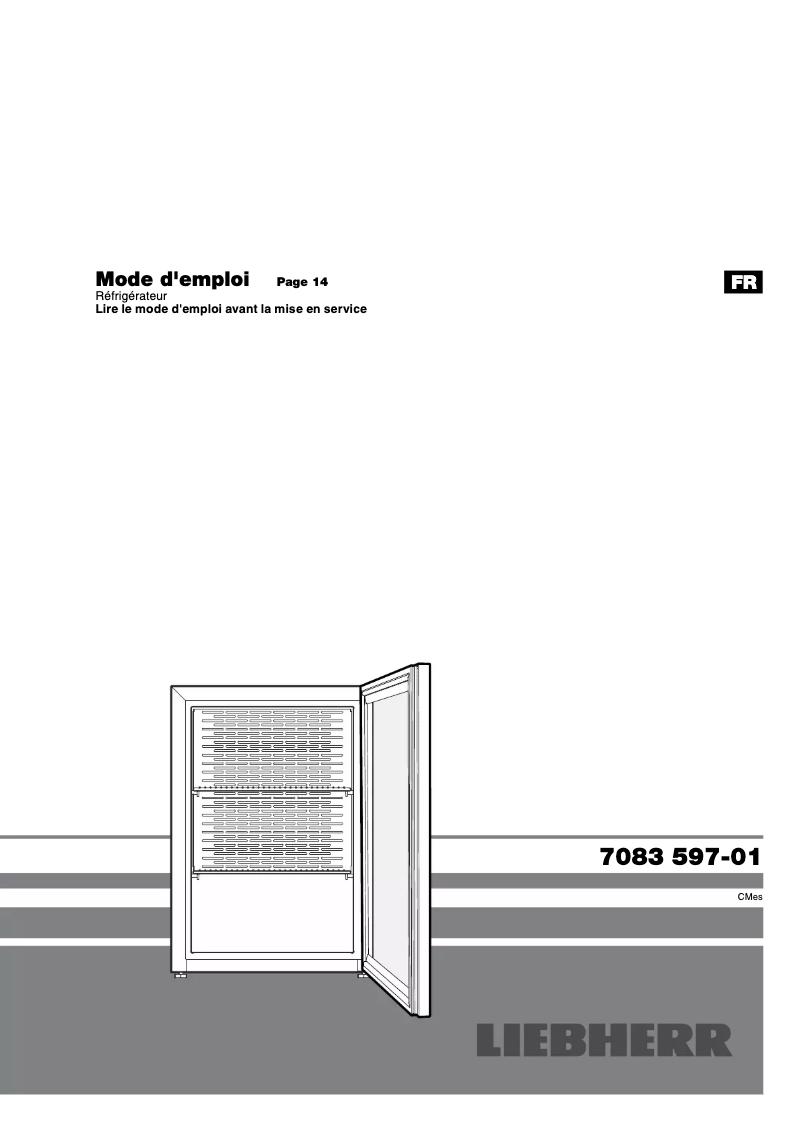 Image de la première page du manuel de l'appareil CMES 502