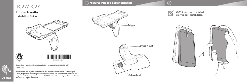 Image de la première page du manuel de l'appareil TC27