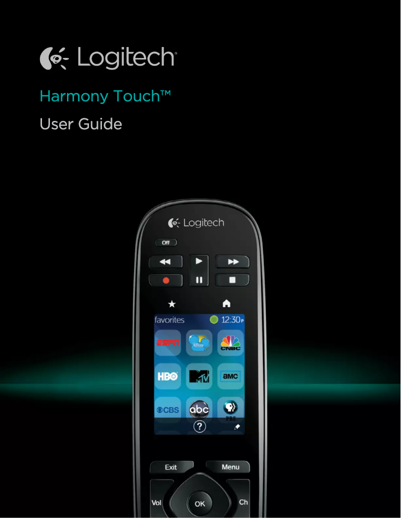 Image de la première page du manuel de l'appareil Harmony Smart Control