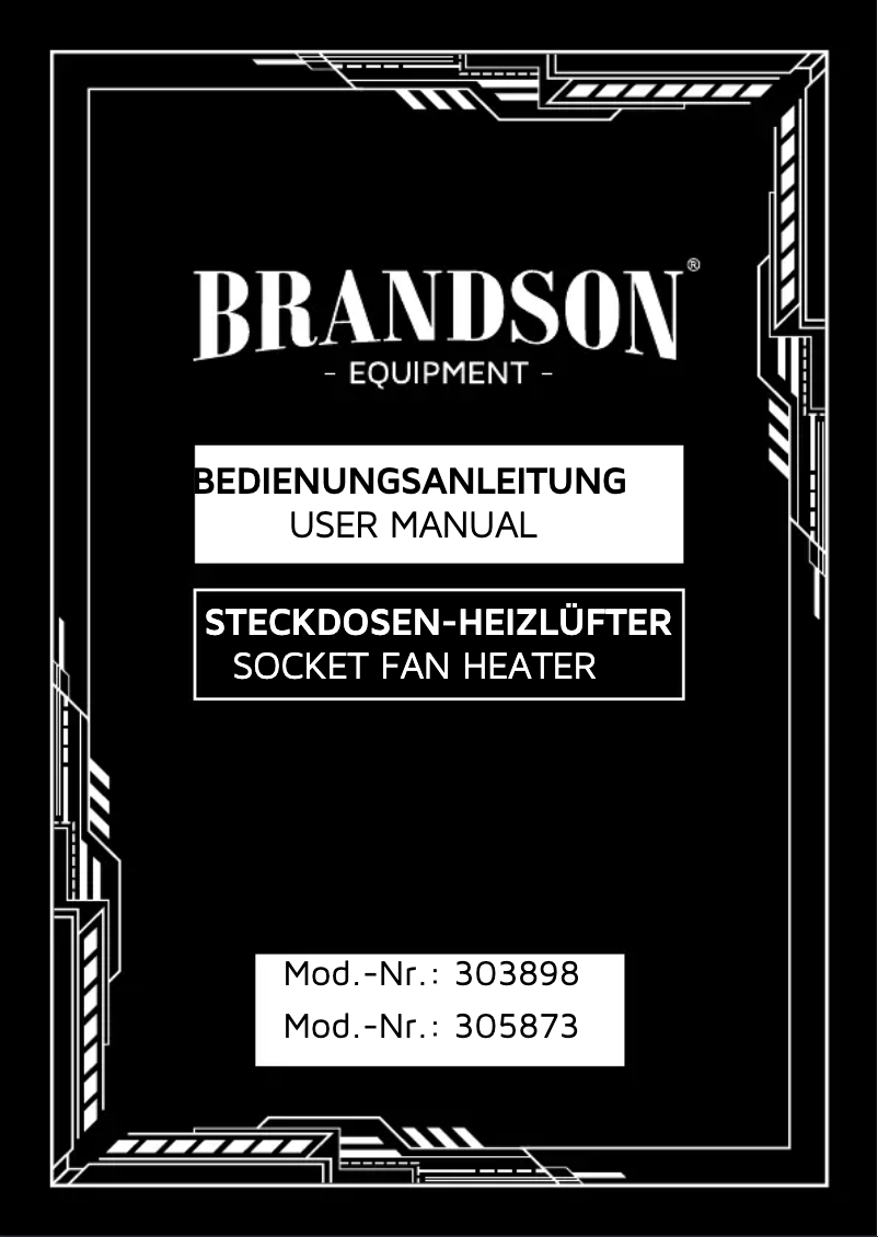 Page n°1 - Manuel utilisateur Brandson 305873