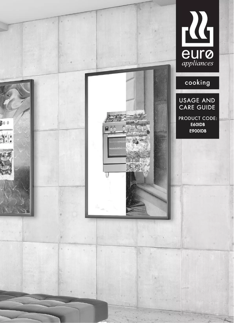 Page 1 de la notice Manuel utilisateur Euro Appliances E60IDB