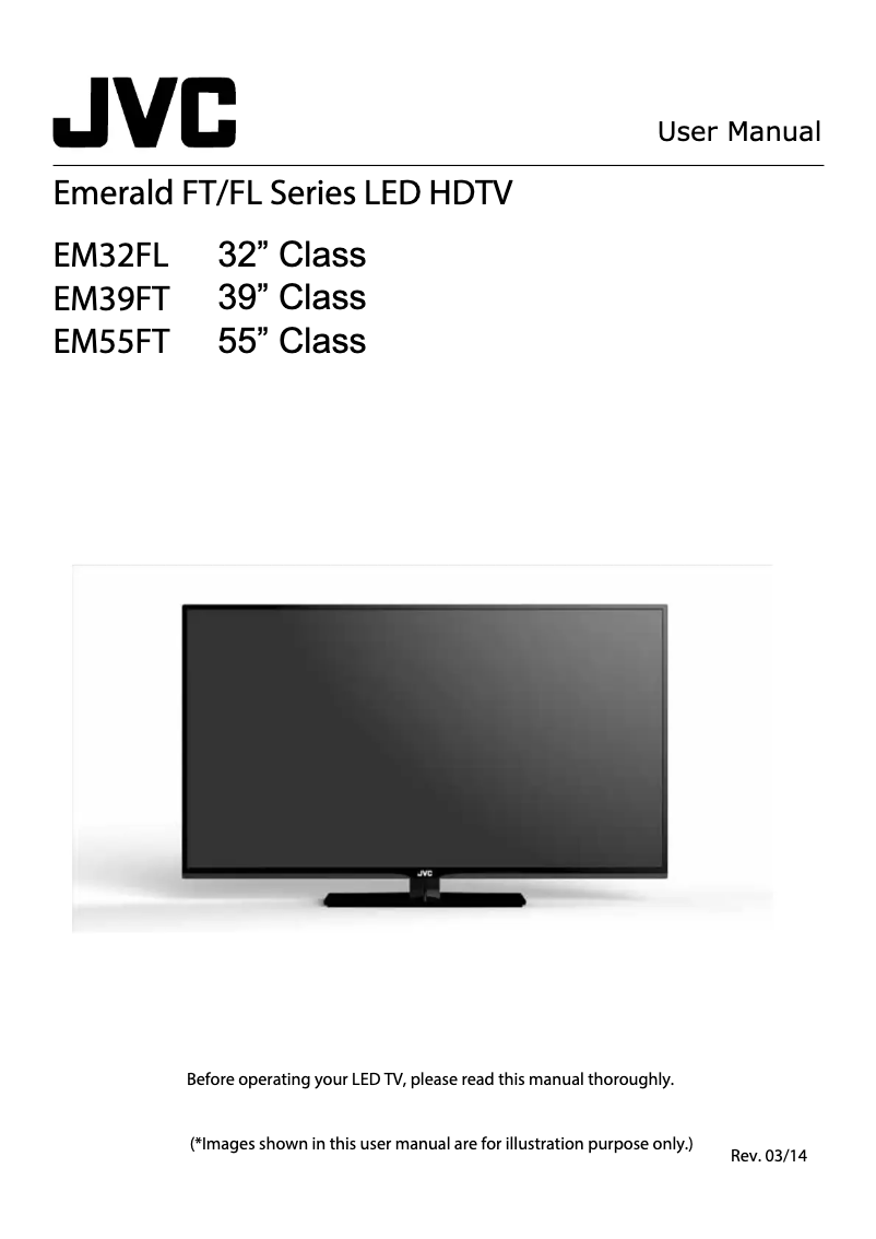 Image de la première page du manuel de l'appareil EM32FL