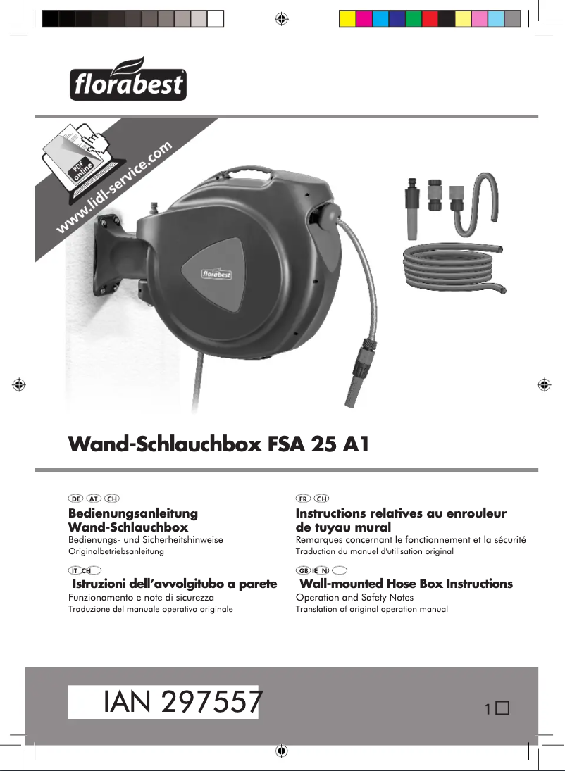 Image de la première page du manuel de l'appareil FSA 25 A1