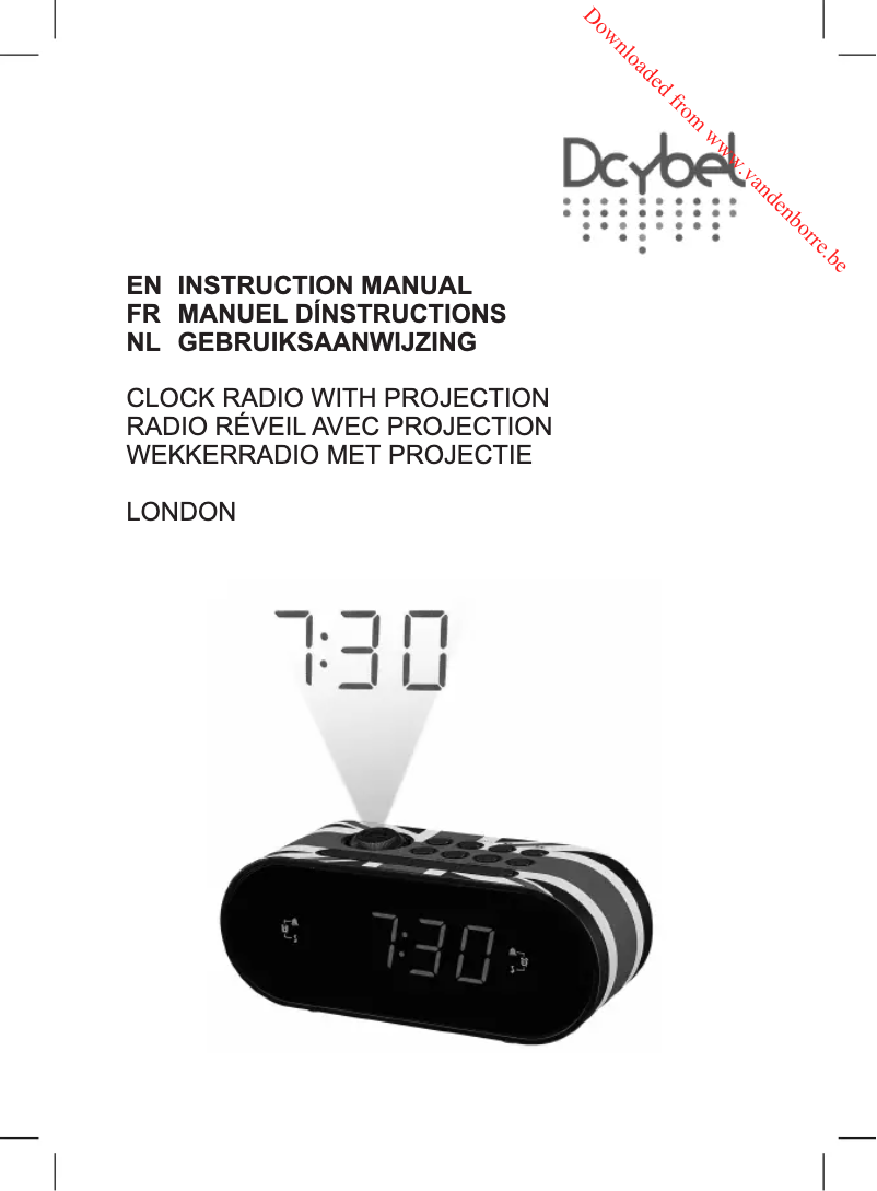 Page n°1 - Manuel utilisateur Dcybel London