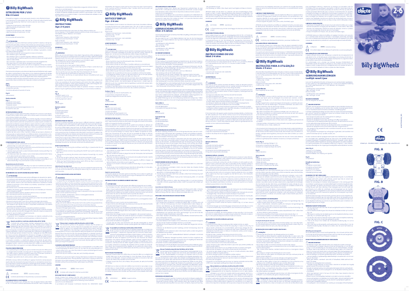 Imagen de la primera página del manual del dispositivo Billy BigWheels