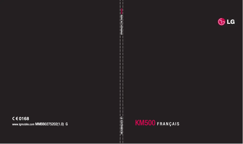 Image de la première page du manuel de l'appareil KM500