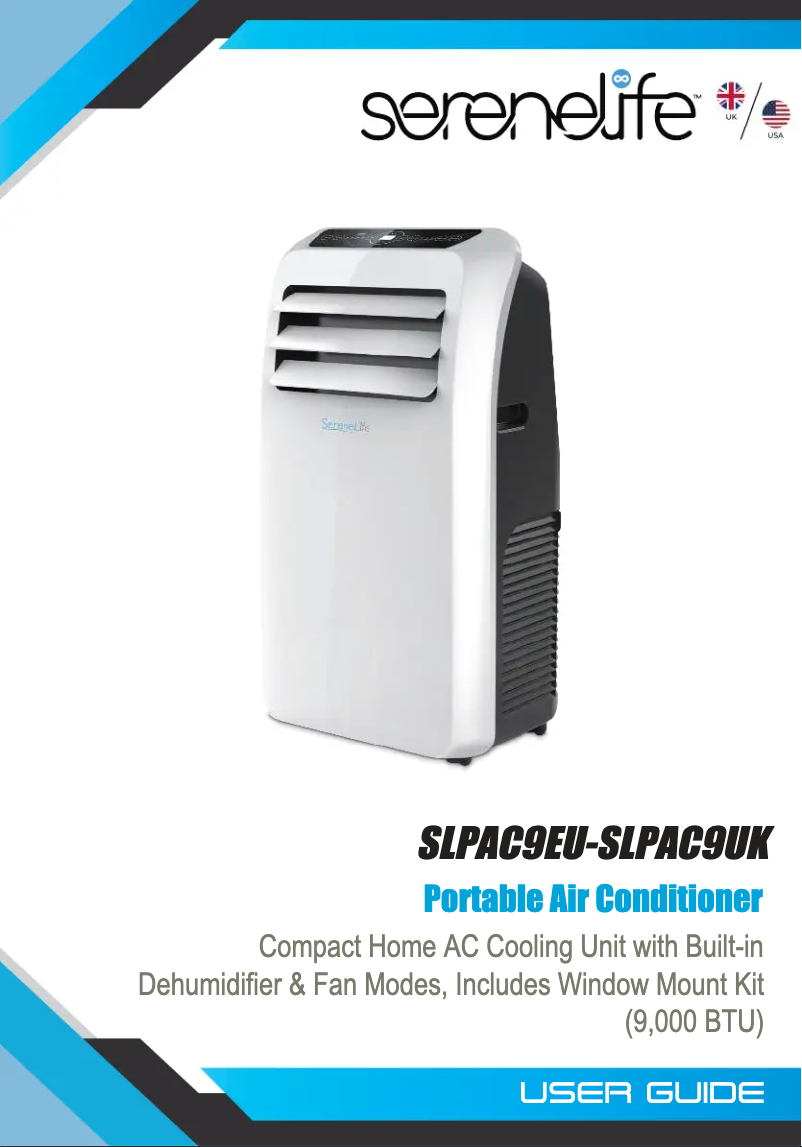 Image de la première page du manuel de l'appareil SLPAC9