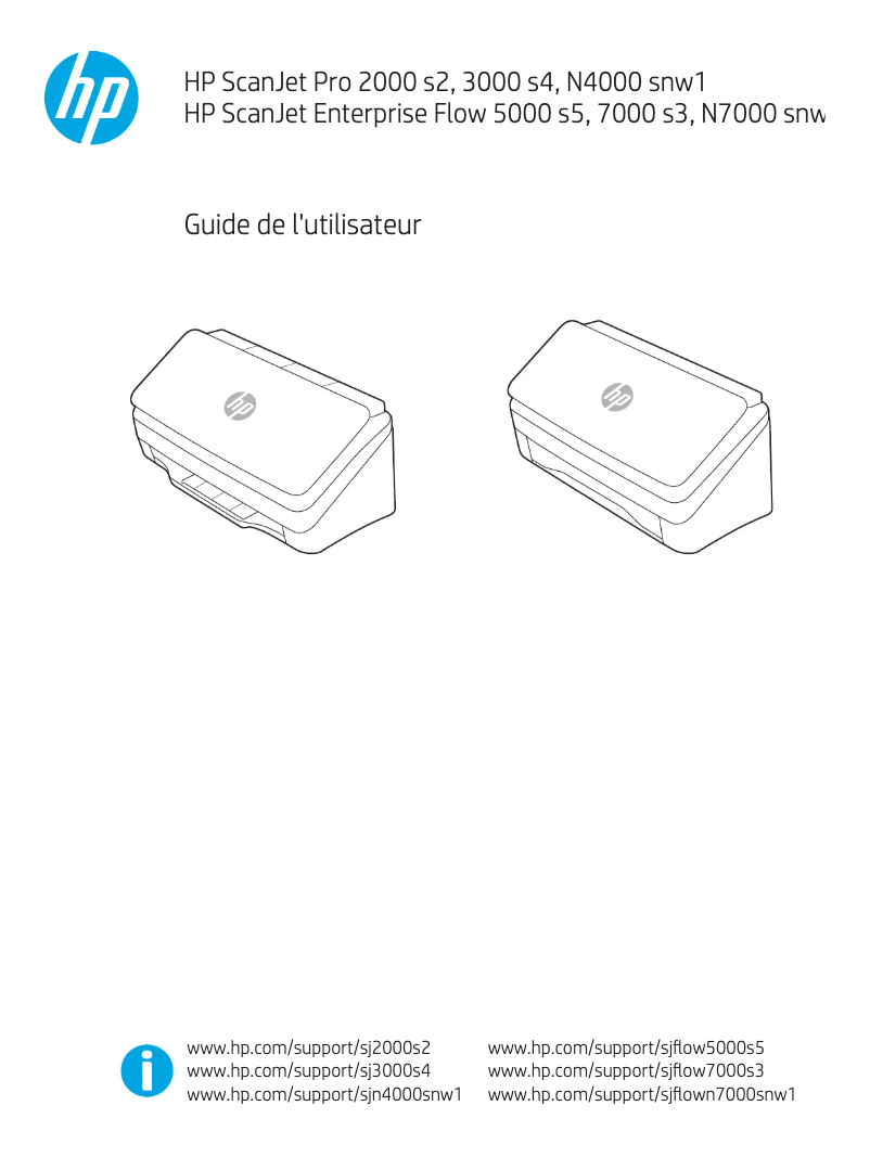 Page n°1 - Manuel utilisateur HP Scanjet Pro 2600 f1