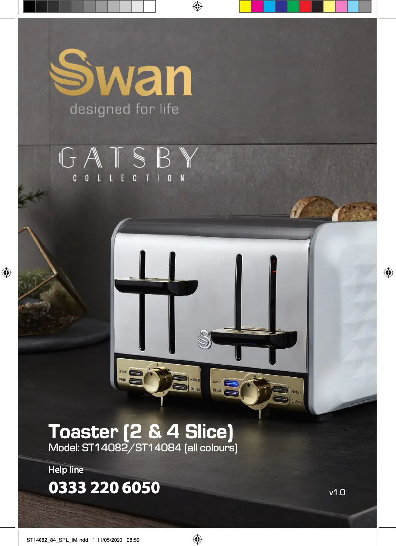 Page n°1 - Manuel utilisateur Swan Gatsby ST14084