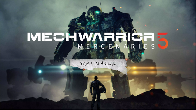 Page 1 de la notice Manuel utilisateur Namco Bandai Games MechWarrior 5: Mercenaries (PS4)