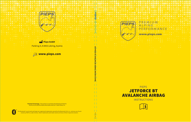 Imagen de la primera página del manual del dispositivo JetForce BT