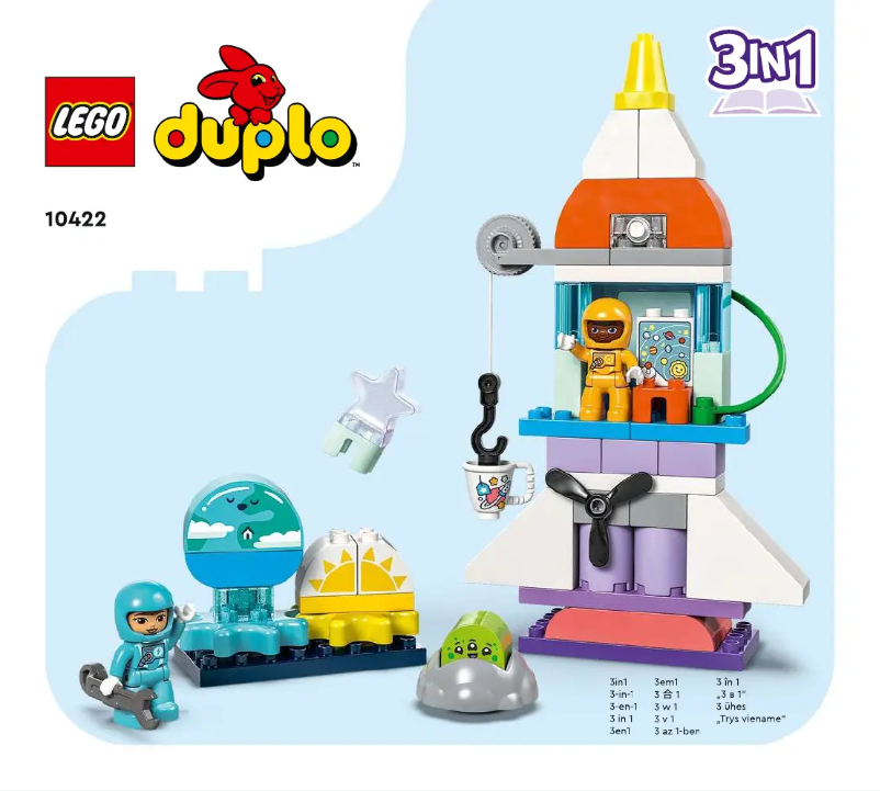 Page n°1 - Manuel utilisateur Lego Duplo 10422