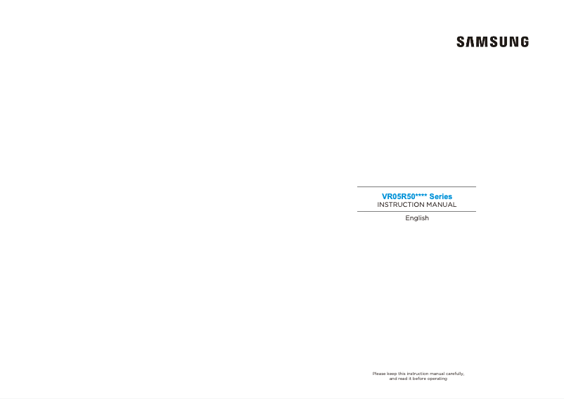 Page n°1 - Manuel utilisateur Samsung PowerBot-E