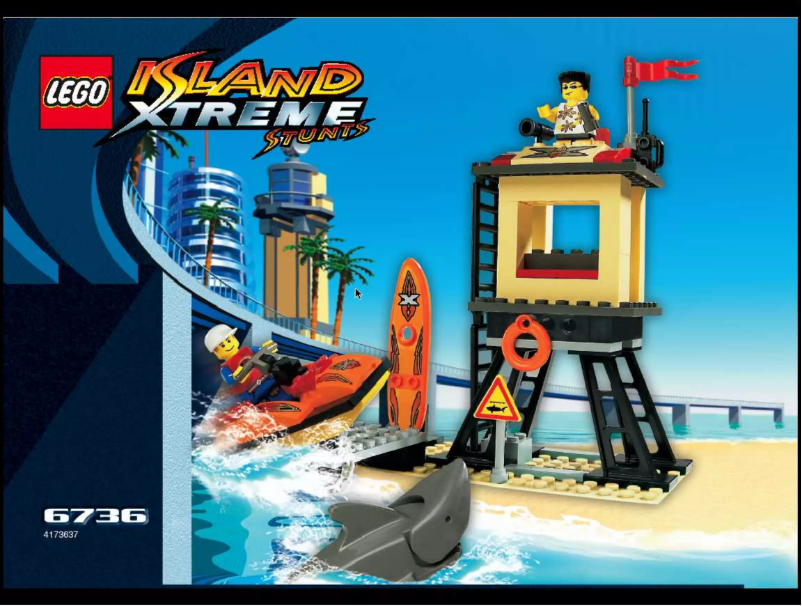 Image de la première page du manuel de l'appareil Island Xtreme Stunts 6736