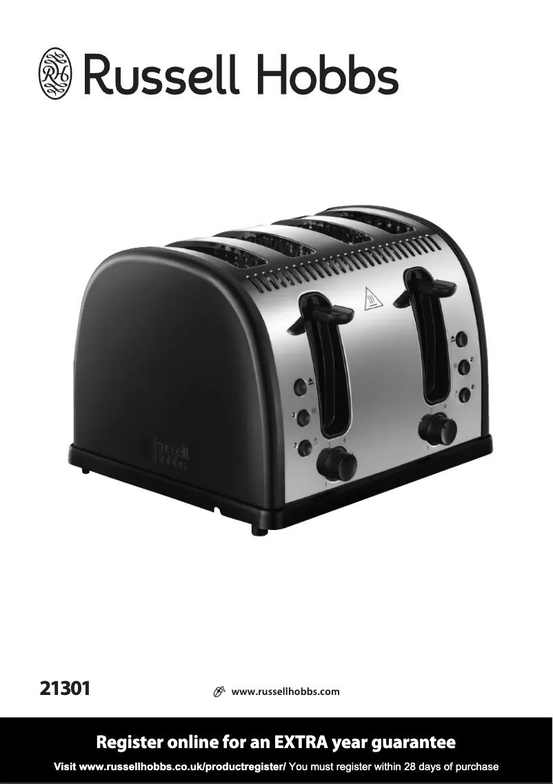 Page n°1 - Manuel utilisateur Russell Hobbs Legacy 21301