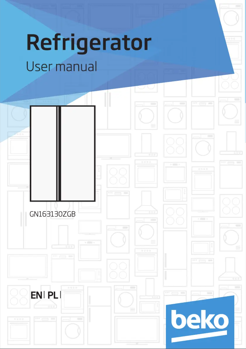 Page n°1 - Manuel utilisateur Beko LNE415E30