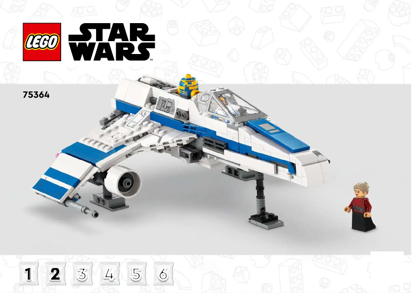 Image de la première page du manuel de l'appareil Star Wars 75364