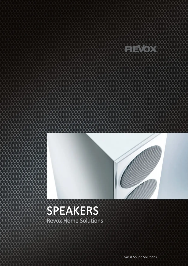 Page 1 de la notice Brochure Revox Inwall I52