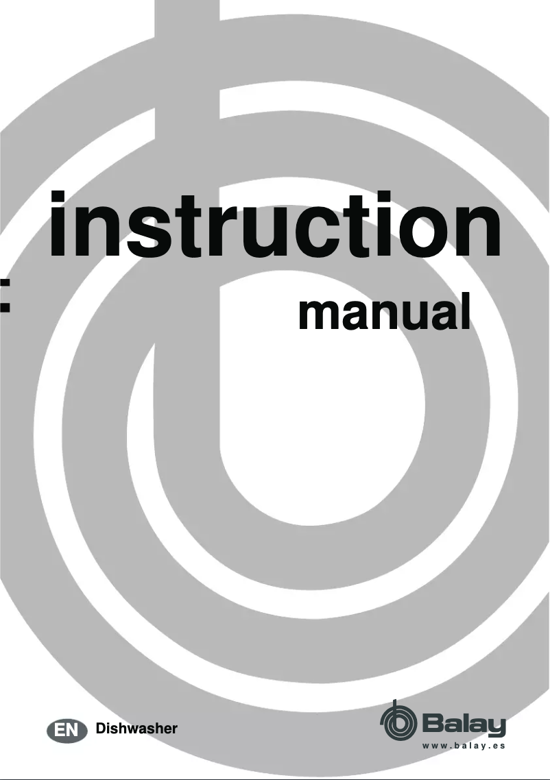 Página 1 del manual Manual de usuario Balay 3VS570IP