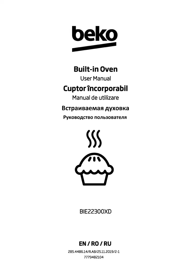 Page n°1 - Manuel utilisateur Beko BIE22300XD