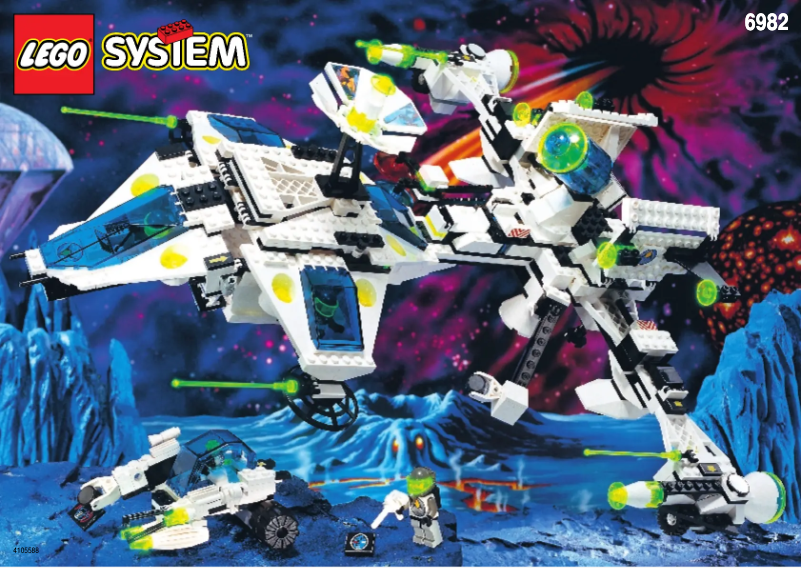 Page n°1 - Manuel utilisateur Lego EXPLORER'S SPACE SHIP