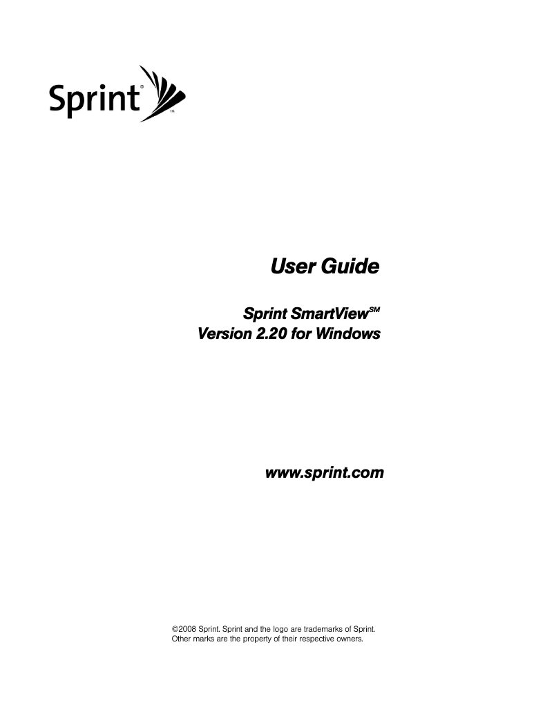 Image de la première page du manuel de l'appareil AirCard 598U