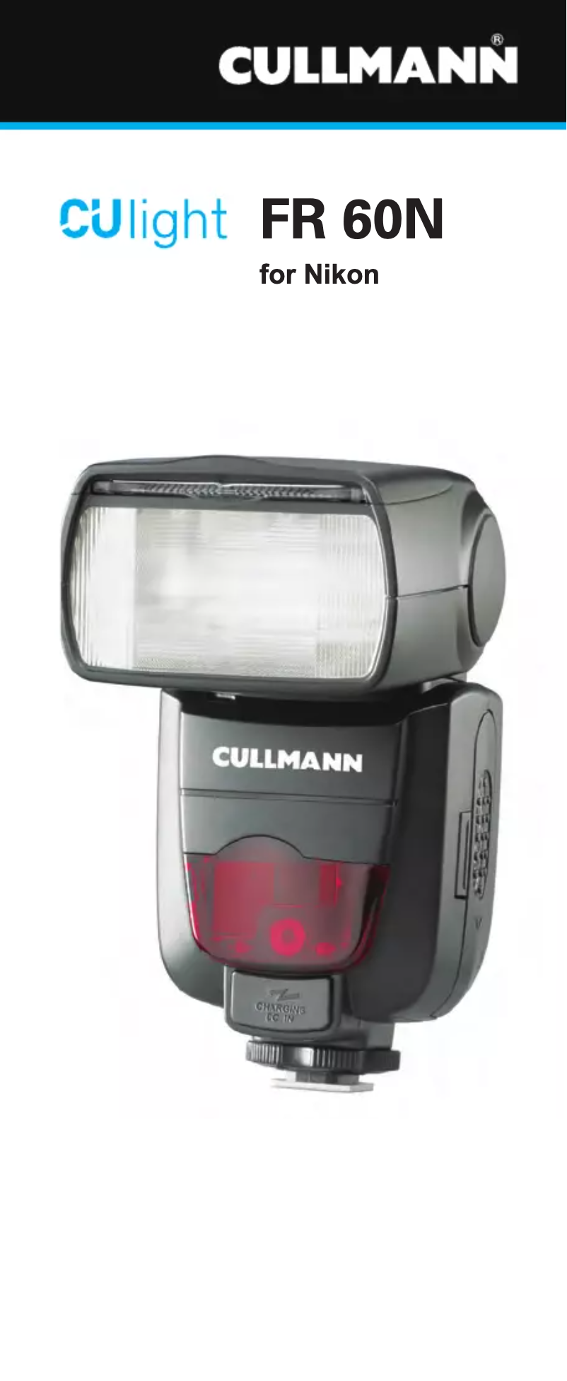 Page n°1 - Manuel utilisateur Cullmann CUlight FR 60N (Nikon)