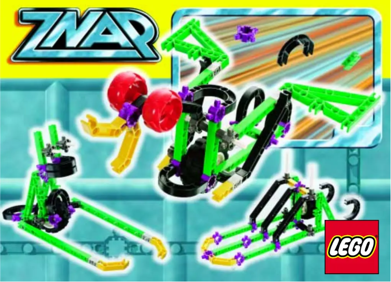 Page 1 de la notice Manuel utilisateur Lego Znap 3531