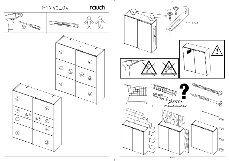 Page n°1 - Manuel utilisateur Rauch Loriga