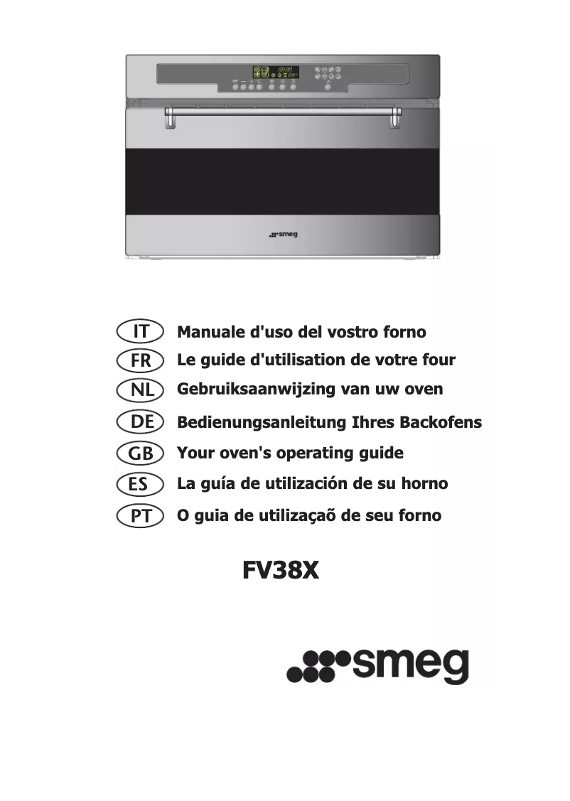 Page 1 de la notice Manuel utilisateur Smeg FV38X