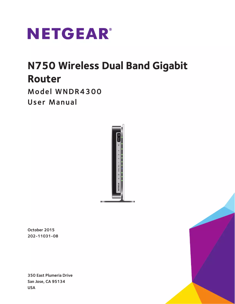 Page 1 de la notice Manuel utilisateur Netgear WNDR4300