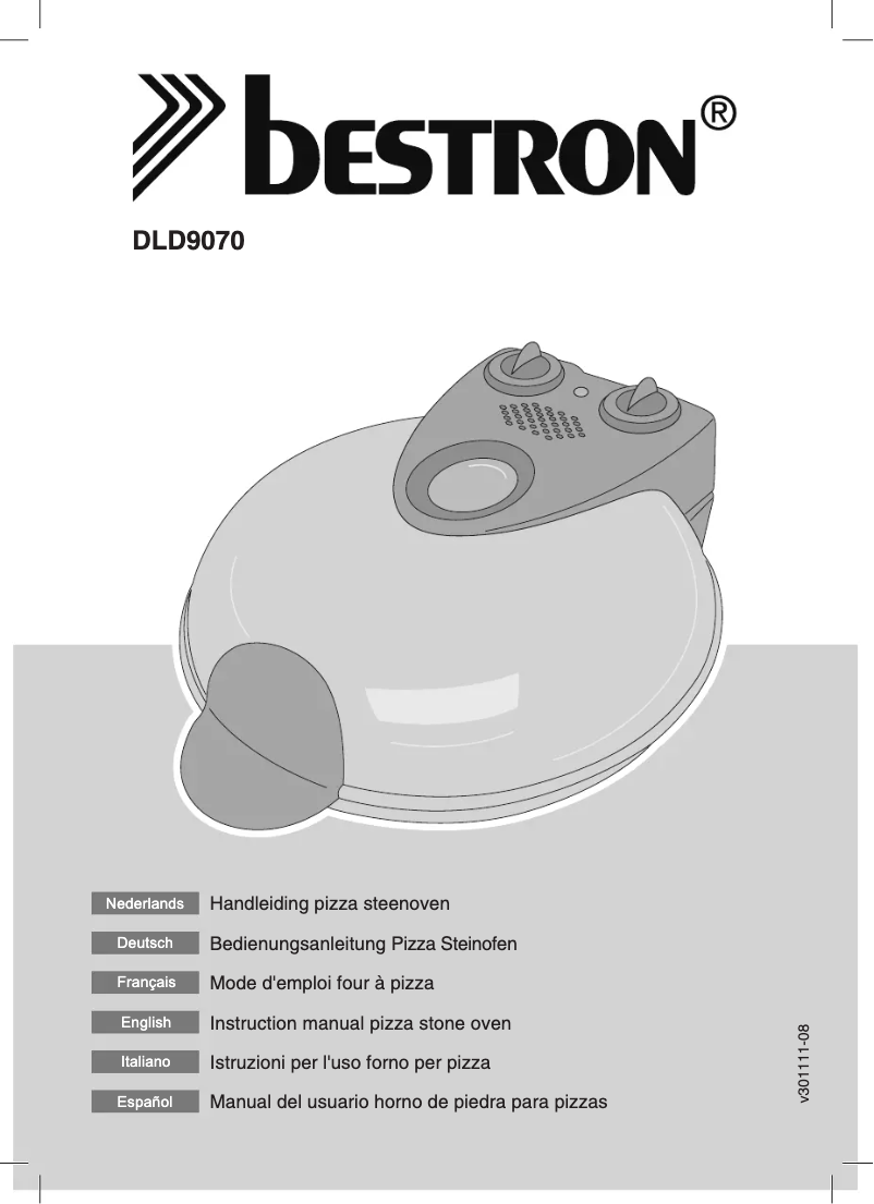 Page n°1 - Manuel utilisateur Bestron DLD 9070