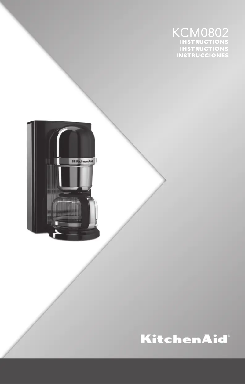 Image de la première page du manuel de l'appareil KCM0802